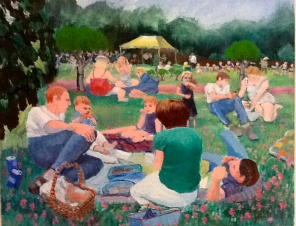 Picnic in the Orchard August 2014